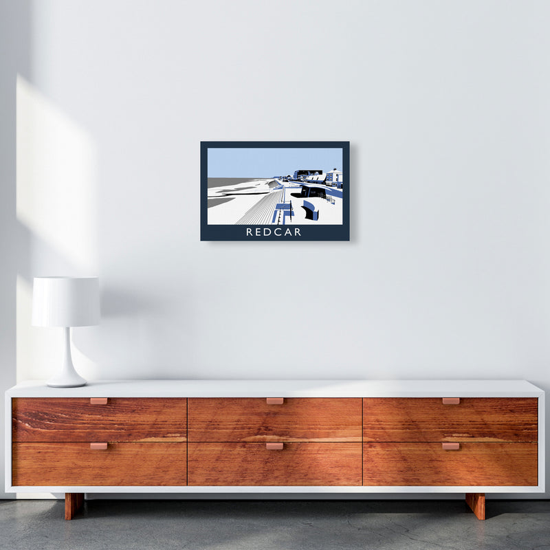 Redcar Framed Digital Art Print by Richard O'Neill, Framed Wall Art A3 Canvas