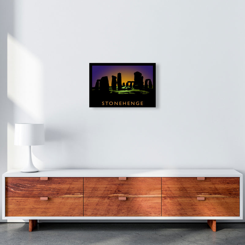 Stonehenge Art Print by Richard O'Neill A3 Canvas