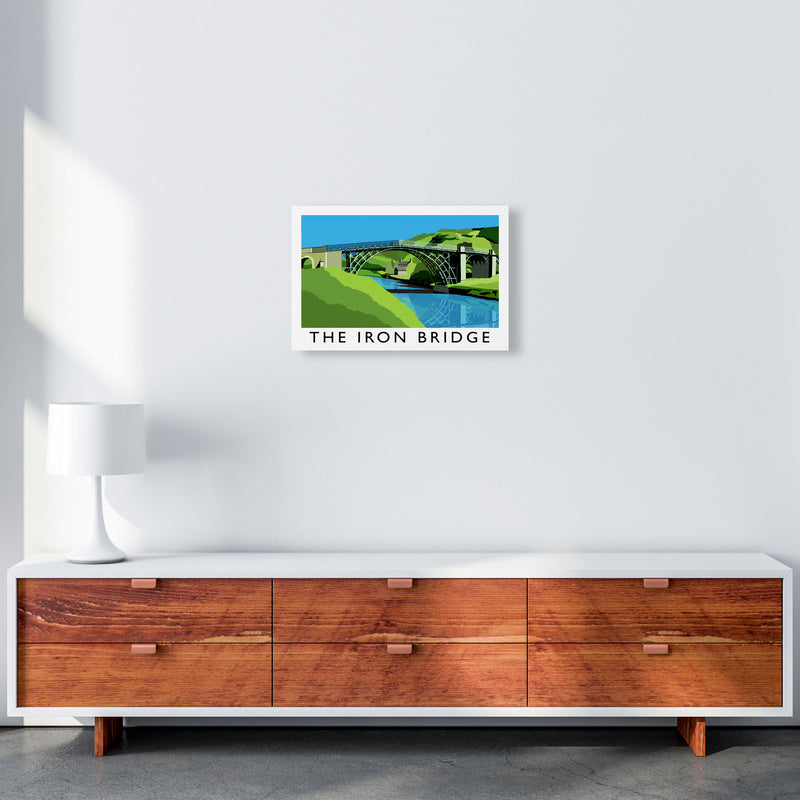 The Iron Bridge 2 by Richard O'Neill A3 Canvas