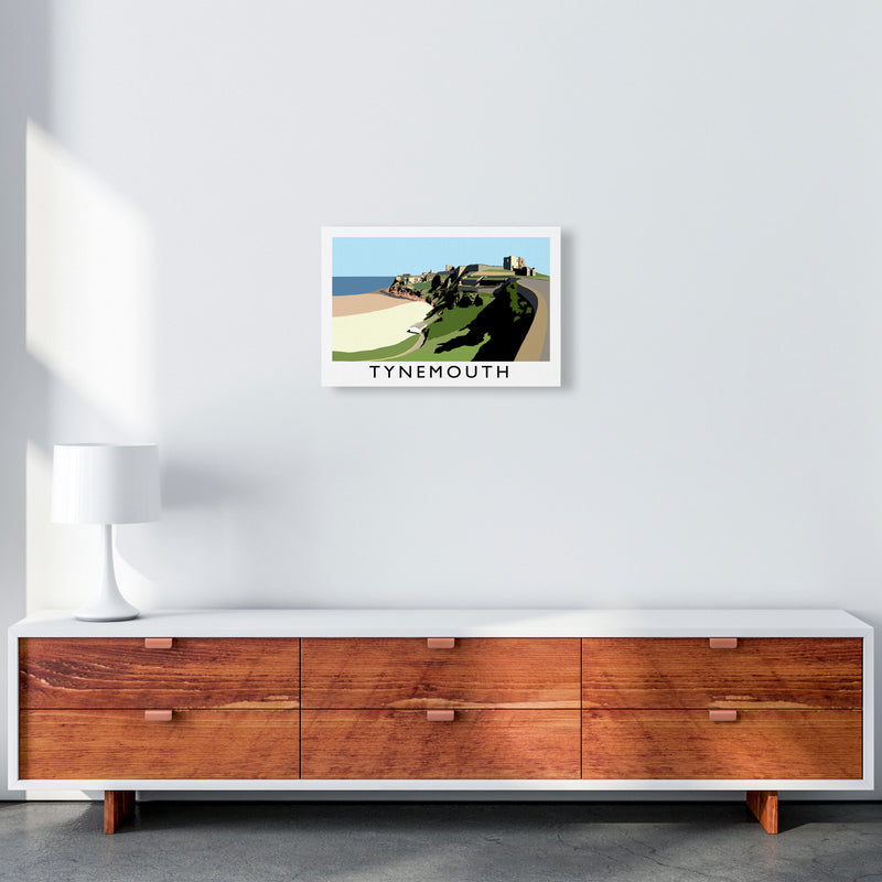 Tynemouth Framed Digital Art Print by Richard O'Neill A3 Canvas