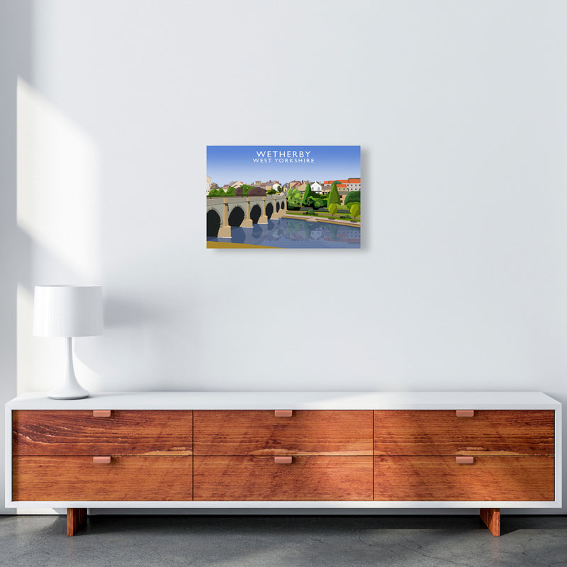 Wetherby West Yorkshire Digital Art Print by Richard O'Neill A3 Canvas