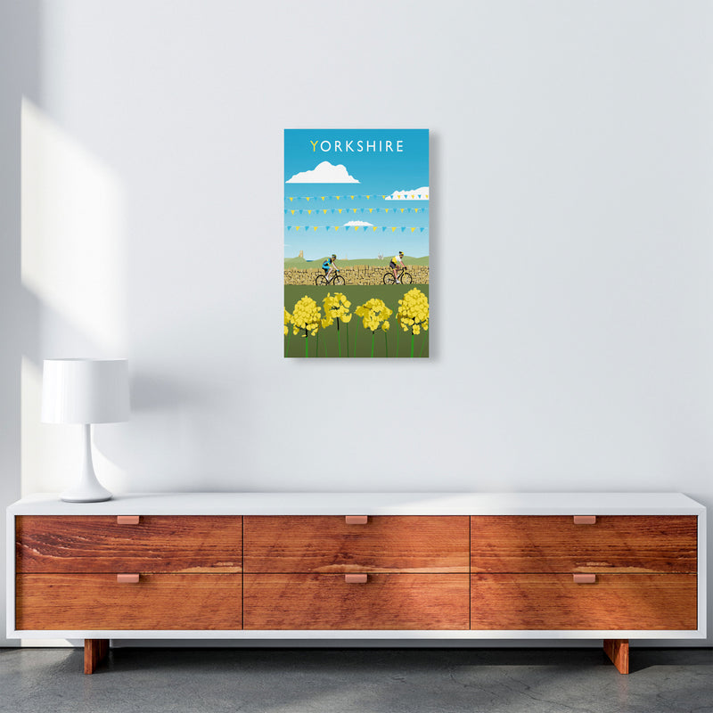 Yorkshire Framed Digital Art Print by Richard O'Neill A3 Canvas