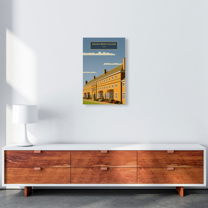 Askham Bryan College Portrait by Richard O'Neill A3 Canvas