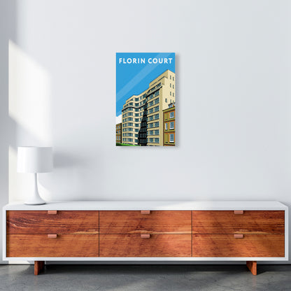 Florian Court Portrait by Richard O'Neill A3 Canvas