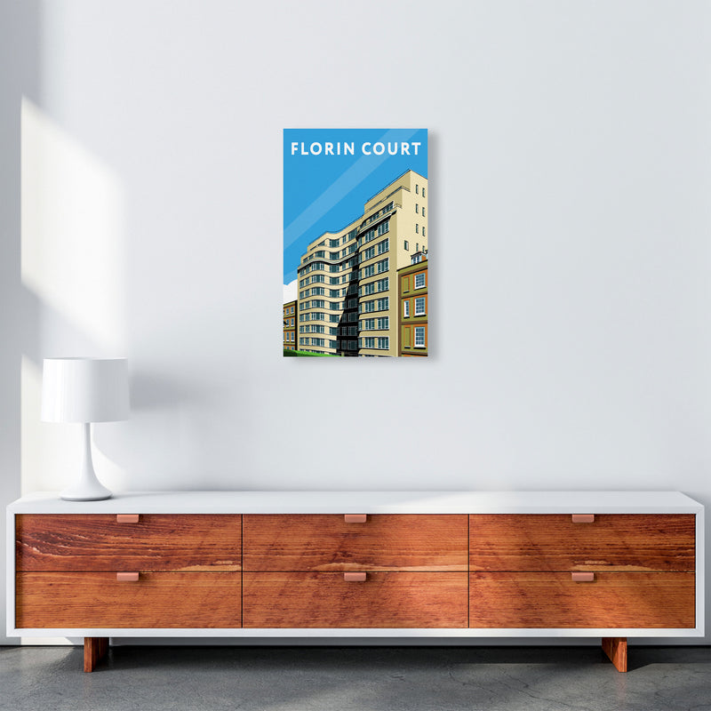 Florian Court Portrait by Richard O'Neill A3 Canvas