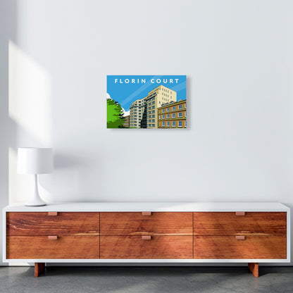 Florian Court by Richard O'Neill A3 Canvas