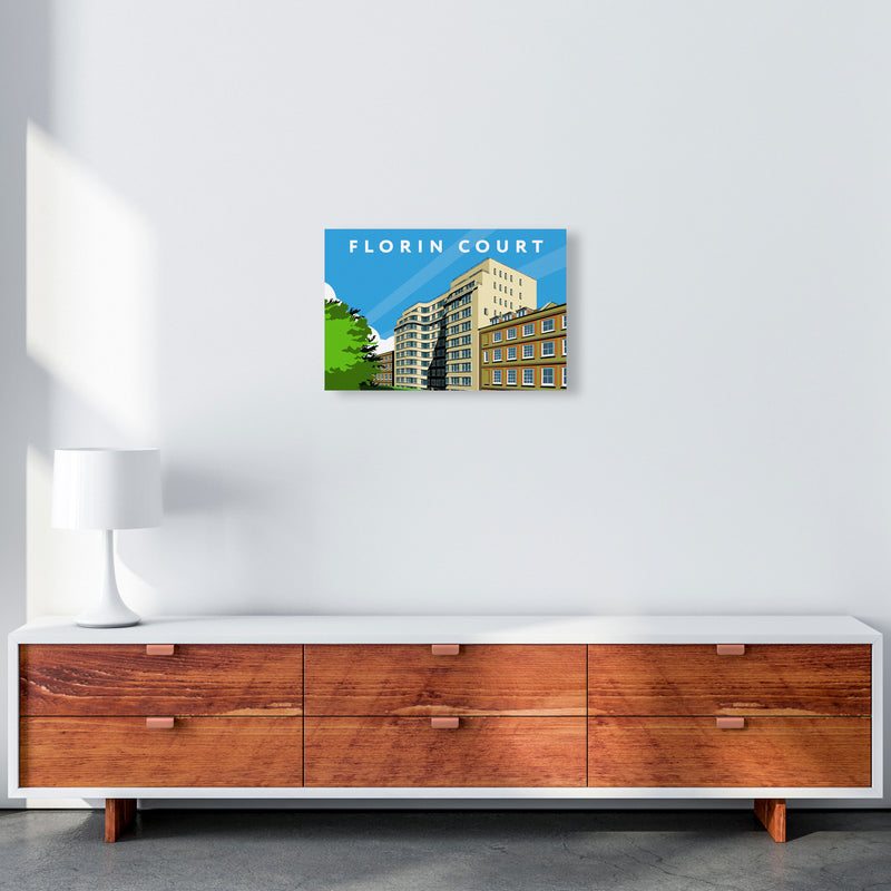 Florian Court by Richard O'Neill A3 Canvas