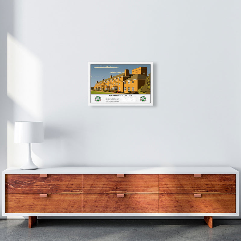 Askham Bryan College V2 by Richard O'Neill A3 Canvas