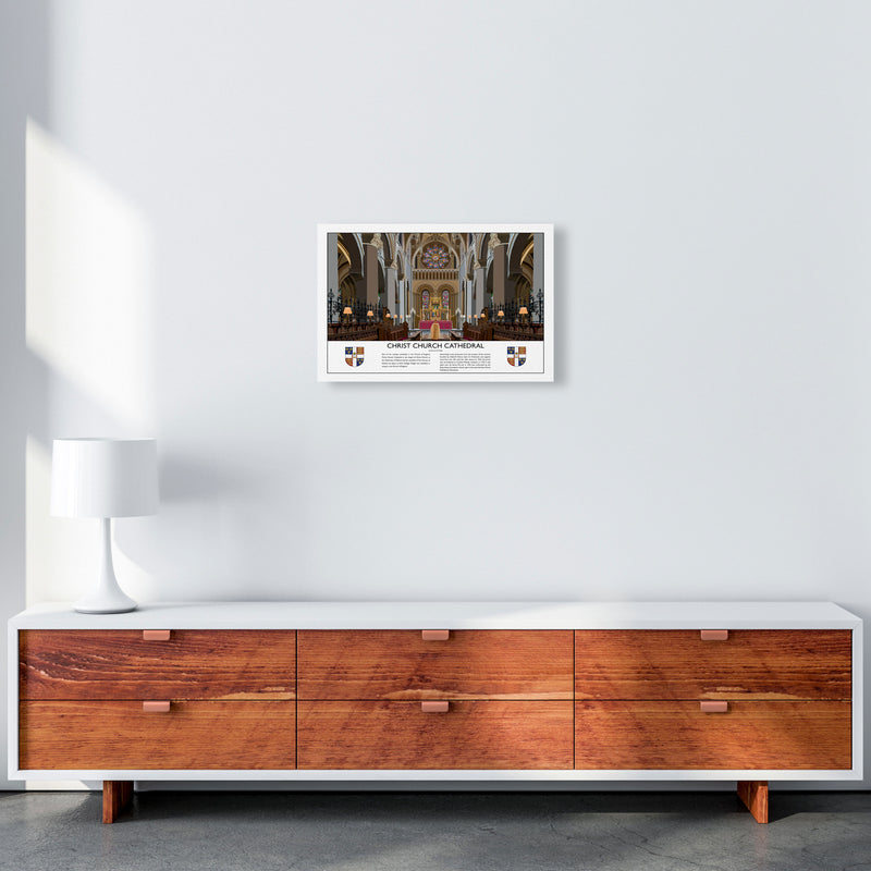 Christ Church Cathedral  by Richard O'Neill A3 Canvas