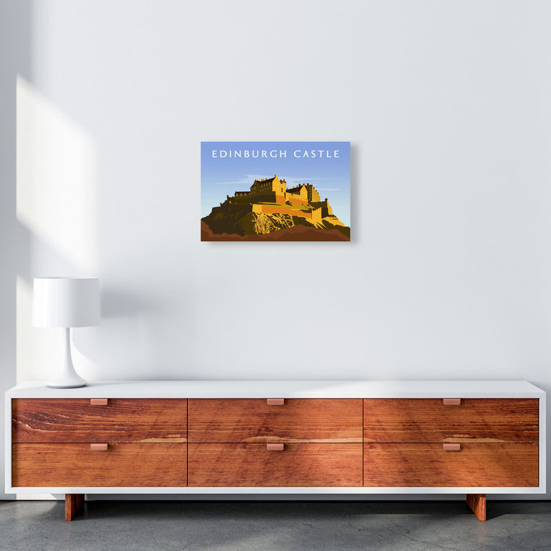 Edinburgh Castle Art Print by Richard O'Neill A3 Canvas