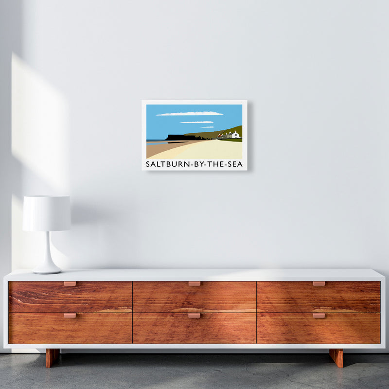Saltburn-by-the-sea by Richard O'Neill A3 Canvas