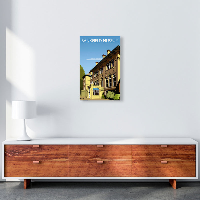 Bankfield Museum portrait by Richard O'Neill A3 Canvas