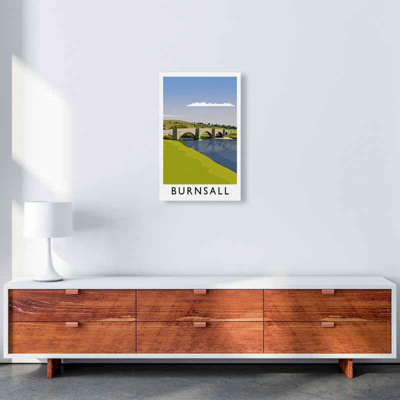 Burnsall portrait by Richard O'Neill A3 Canvas