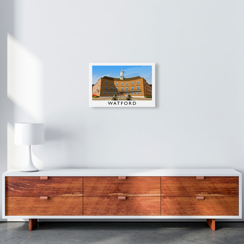 Watford by Richard O'Neill A3 Canvas