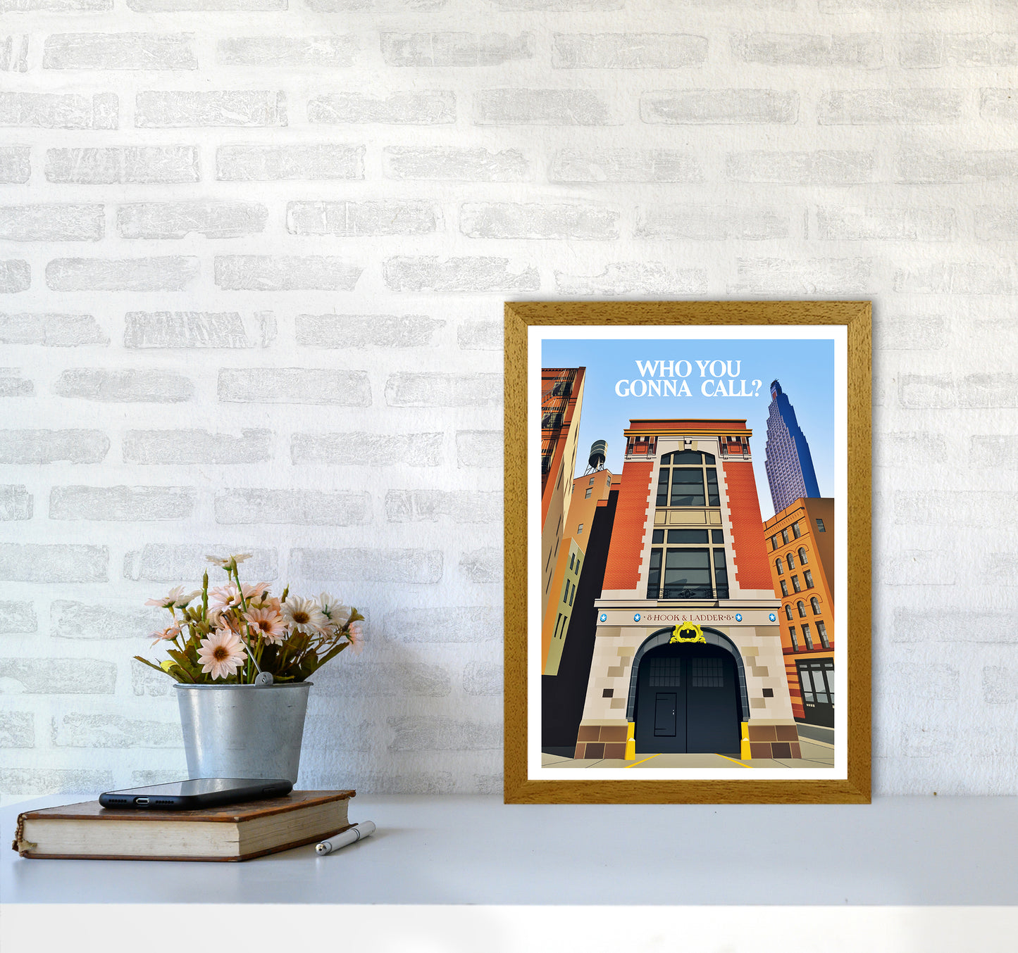 Ghostbusters Day Art Print by Richard O'Neill A3 Print Only