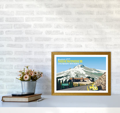 Overlook Hotel Art Print by Richard O'Neill A3 Print Only