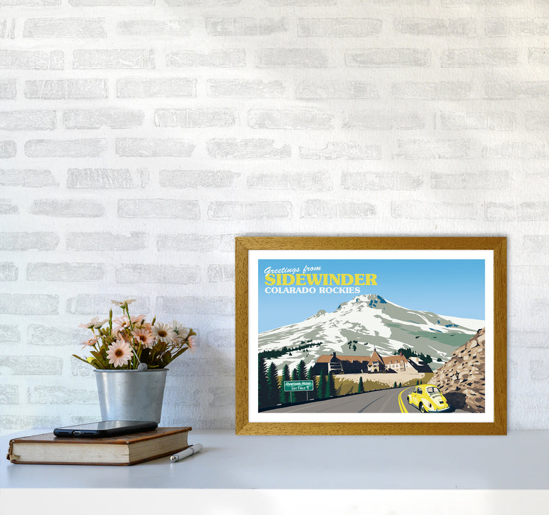 Overlook Hotel Art Print by Richard O'Neill A3 Print Only