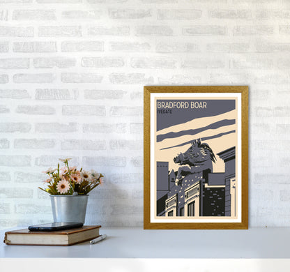 Bradford Boar Art Print by Richard O'Neill A3 Print Only