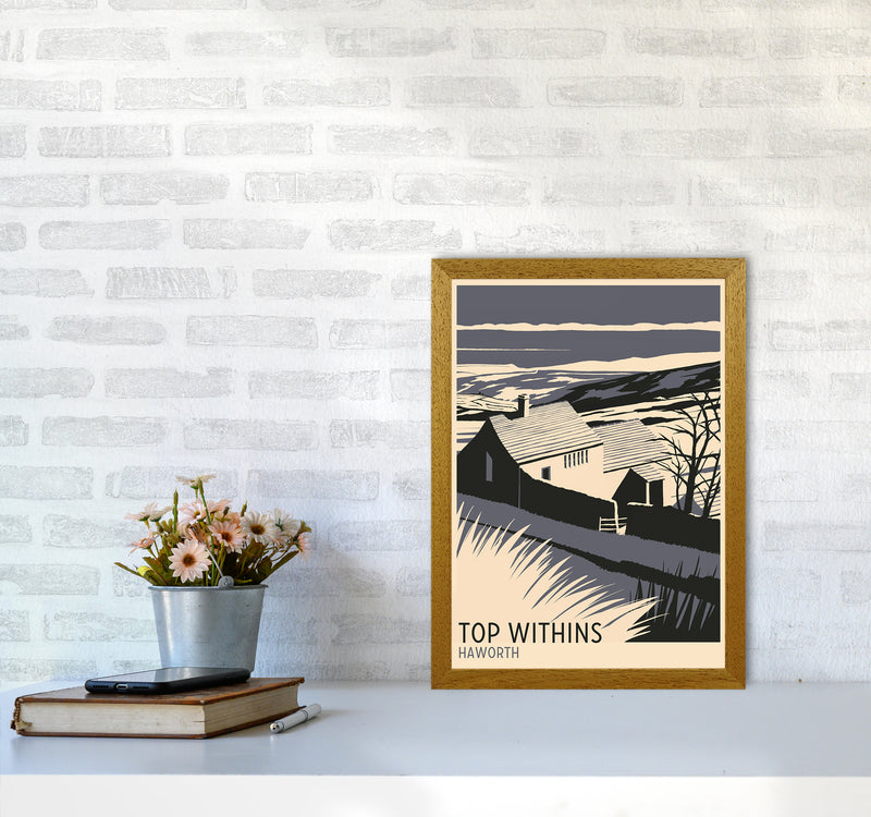 Top Withins portrait Travel Art Print by Richard O'Neill A3 Print Only