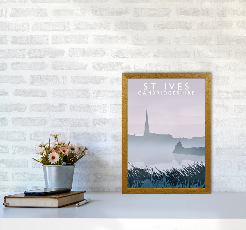 St Ives, Cambridgeshire Travel Art Print by Richard O'Neill A3 Print Only