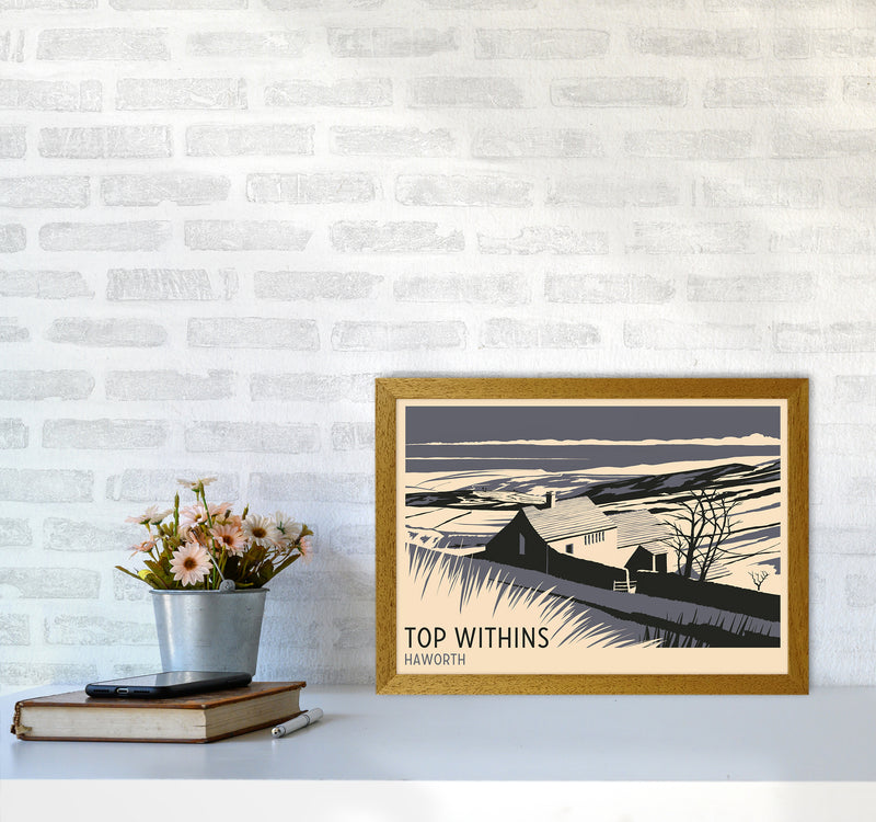 Top Withins Travel Art Print by Richard O'Neill A3 Print Only