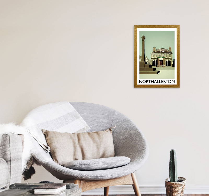 Northallerton Art Print by Richard O'Neill A3 Print Only