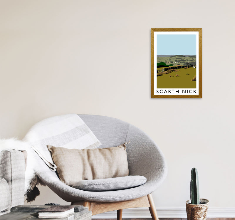 Scarth Nick Art Print by Richard O'Neill A3 Print Only
