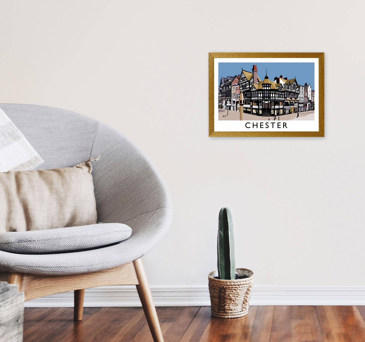 Chester by Richard O'Neill A3 Print Only