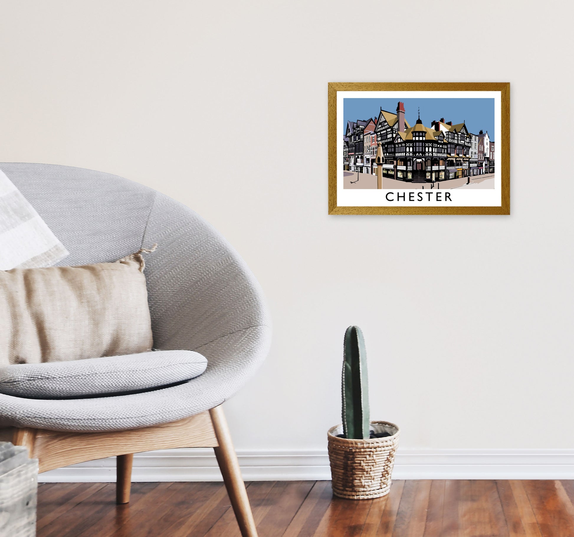 Chester by Richard O'Neill A3 Print Only