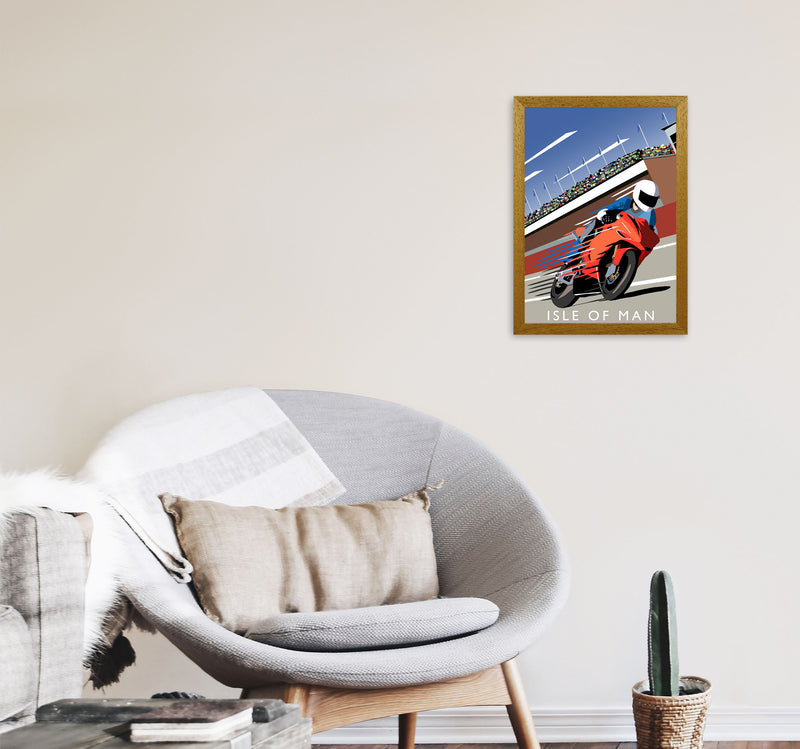 Isle Of Man by Richard O'Neill A3 Print Only