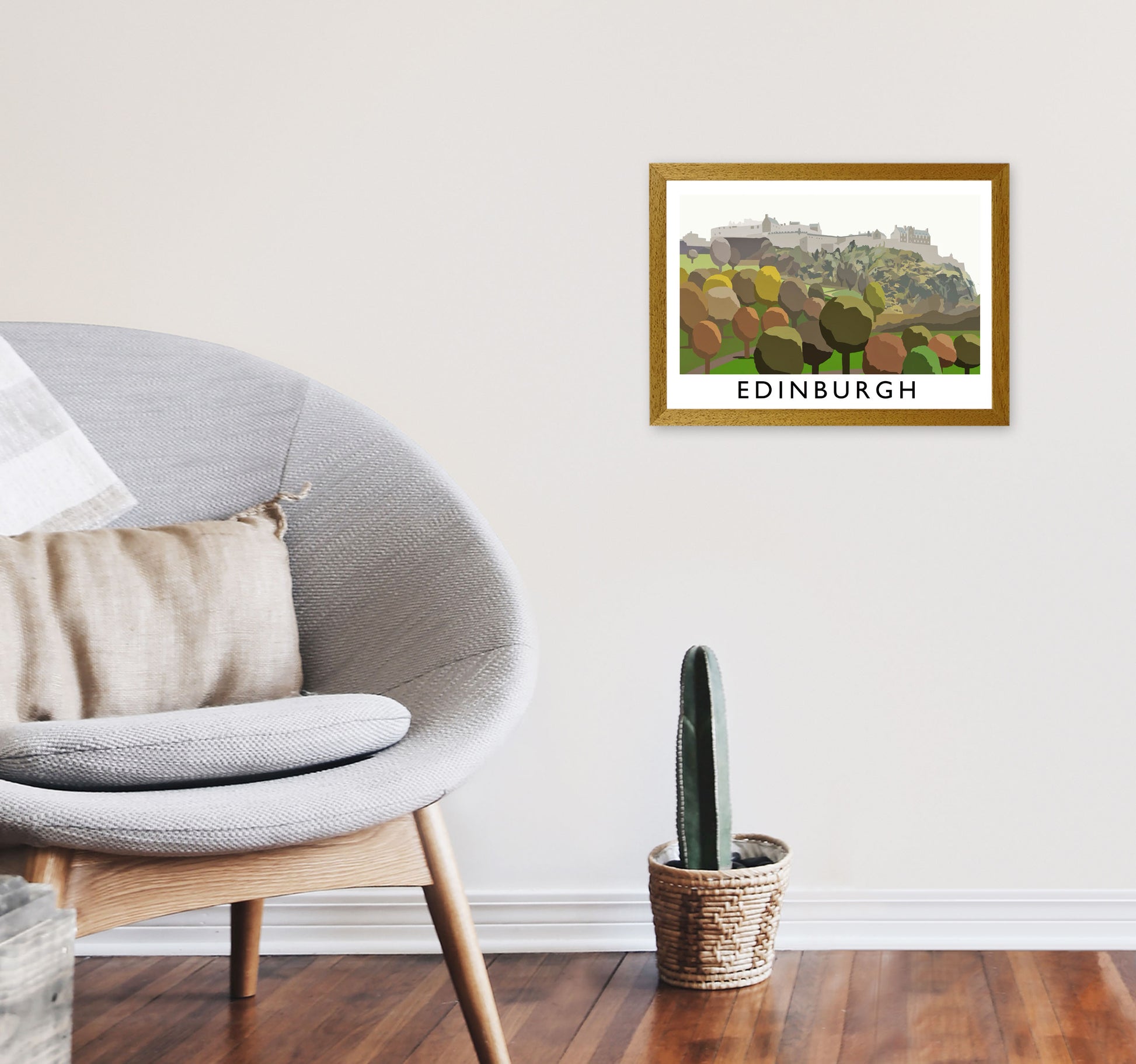 Edinburgh by Richard O'Neill A3 Print Only