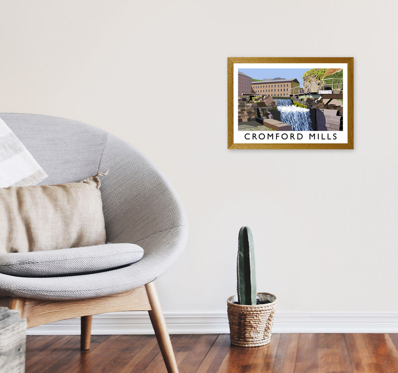 Cromford Mills by Richard O'Neill A3 Print Only