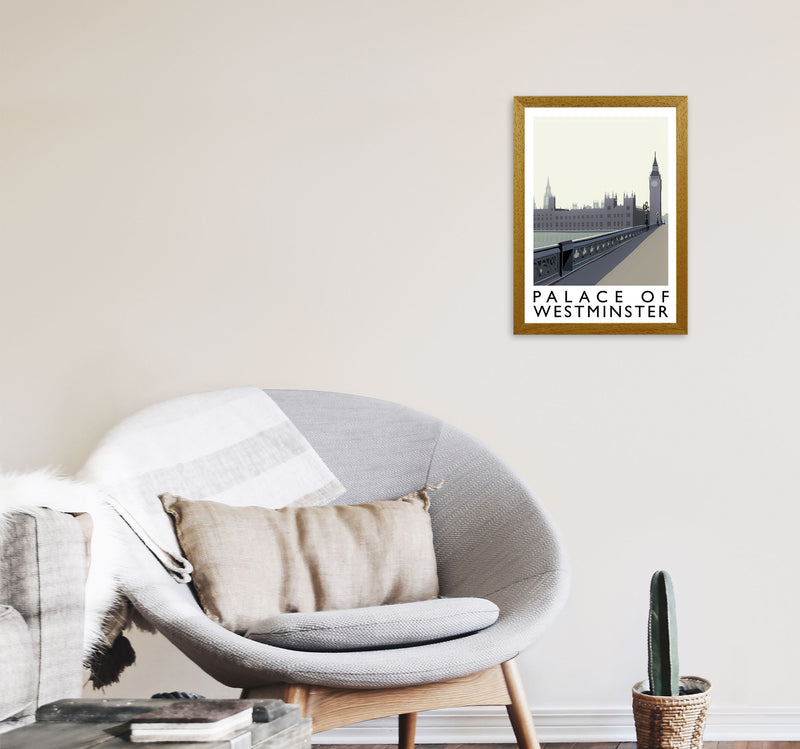 Palace Of Westminster by Richard O'Neill A3 Print Only