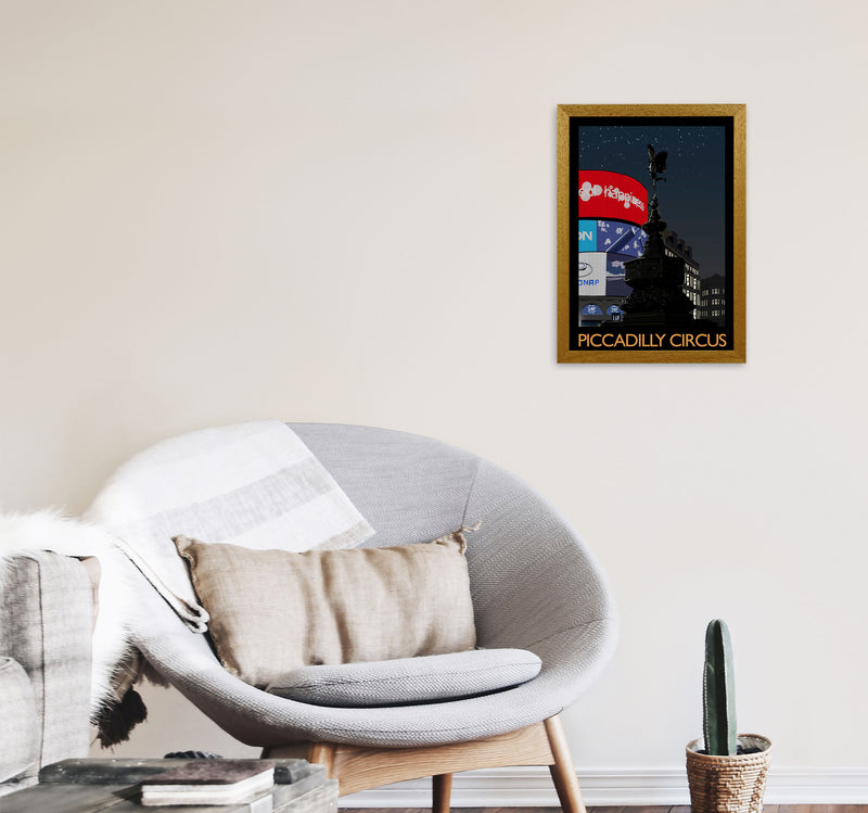 Piccadilly Circus by Richard O'Neill A3 Print Only