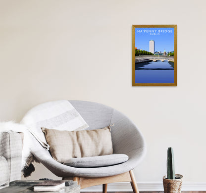 Ha'Penny Bridge by Richard O'Neill A3 Print Only