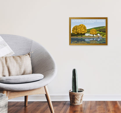 Altskeith Country House (Landscape) by Richard O'Neill A3 Print Only