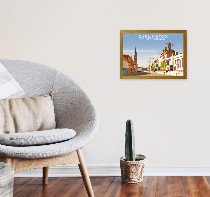 Darlington (Landscape) by Richard O'Neill A3 Print Only