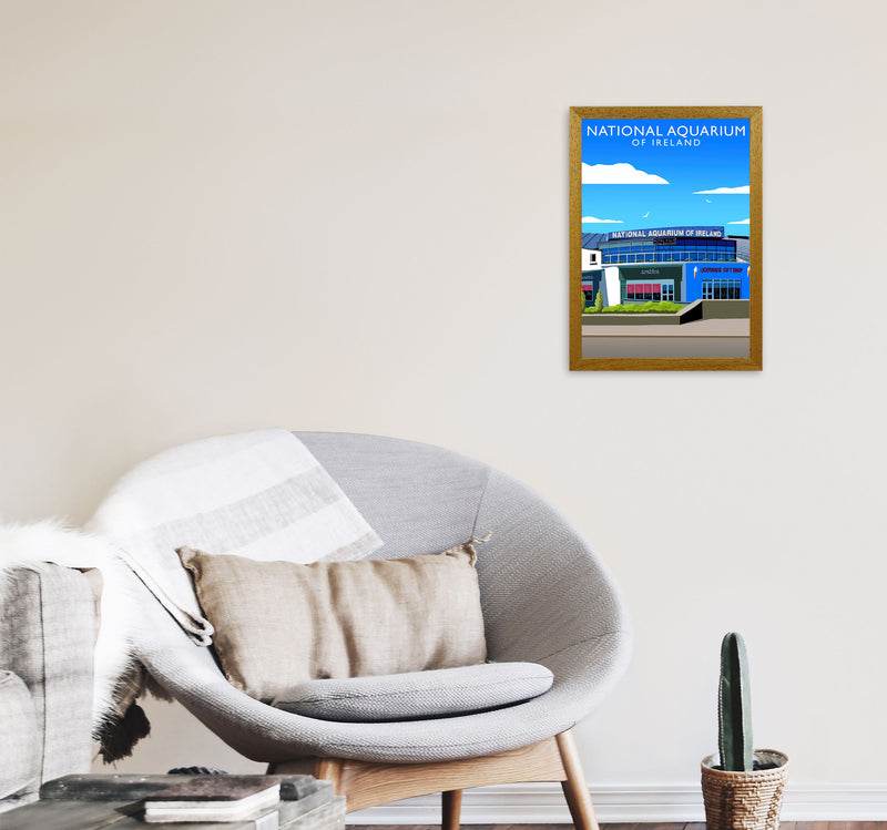National Aquarium Ireland (Portrait) by Richard O'Neill A3 Print Only