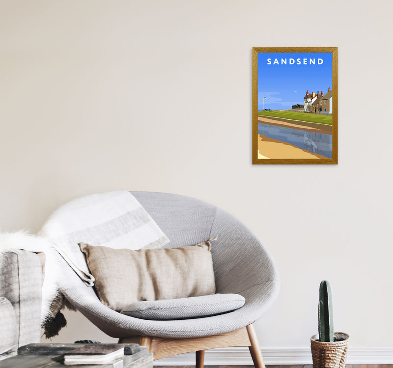 Sandsend3 Portrait by Richard O'Neill A3 Print Only