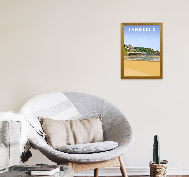 Sandsend4 Portrait by Richard O'Neill A3 Print Only