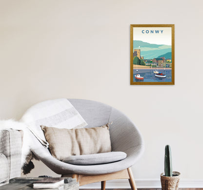 Conwy Art Print by Richard O'Neill A3 Print Only