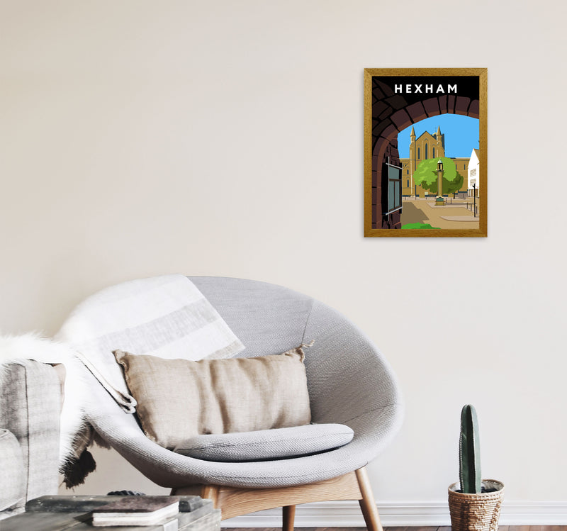 Hexham Portrait by Richard O'Neill A3 Print Only