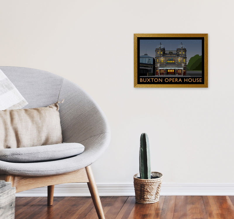 Buxton Opera House Night by Richard O'Neill A3 Print Only