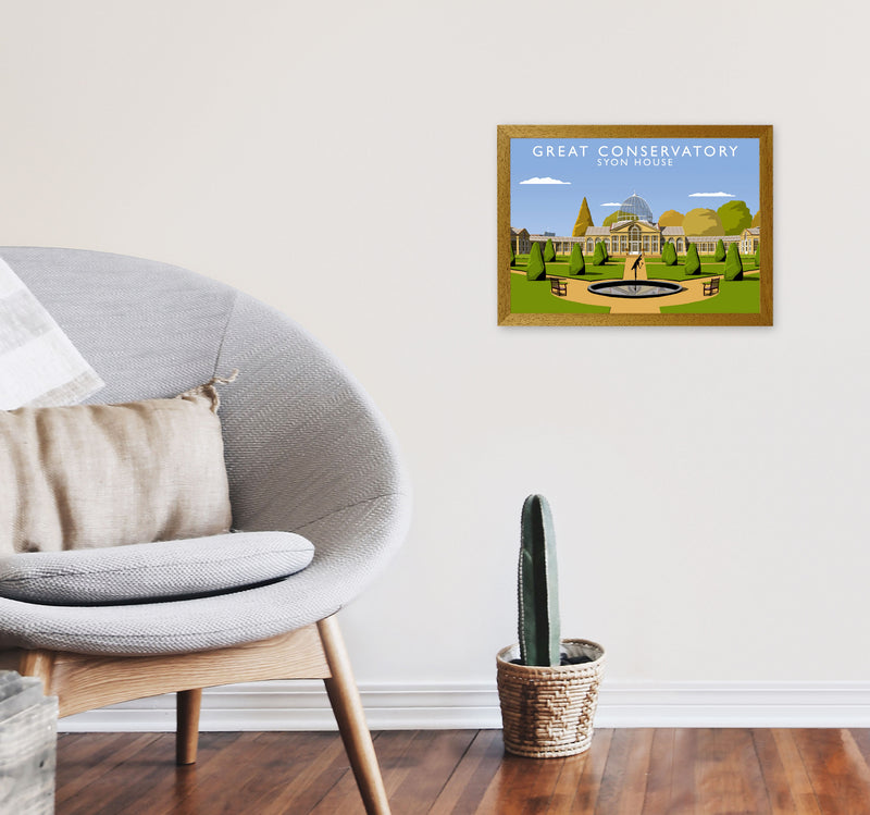 Great Conservatory Syon House by Richard O'Neill A3 Print Only