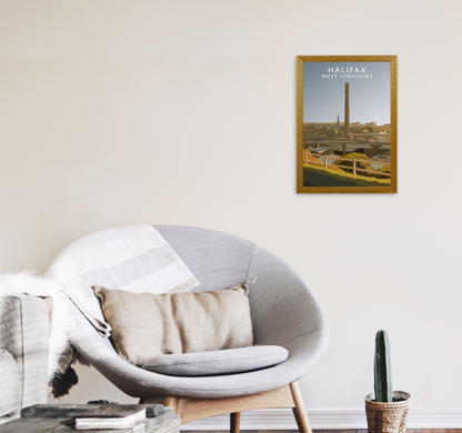 Halifax West Yorkshire Framed Digital Art Print by Richard O'Neill A3 Print Only