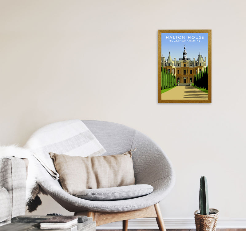 Halton House Portrait by Richard O'Neill A3 Print Only