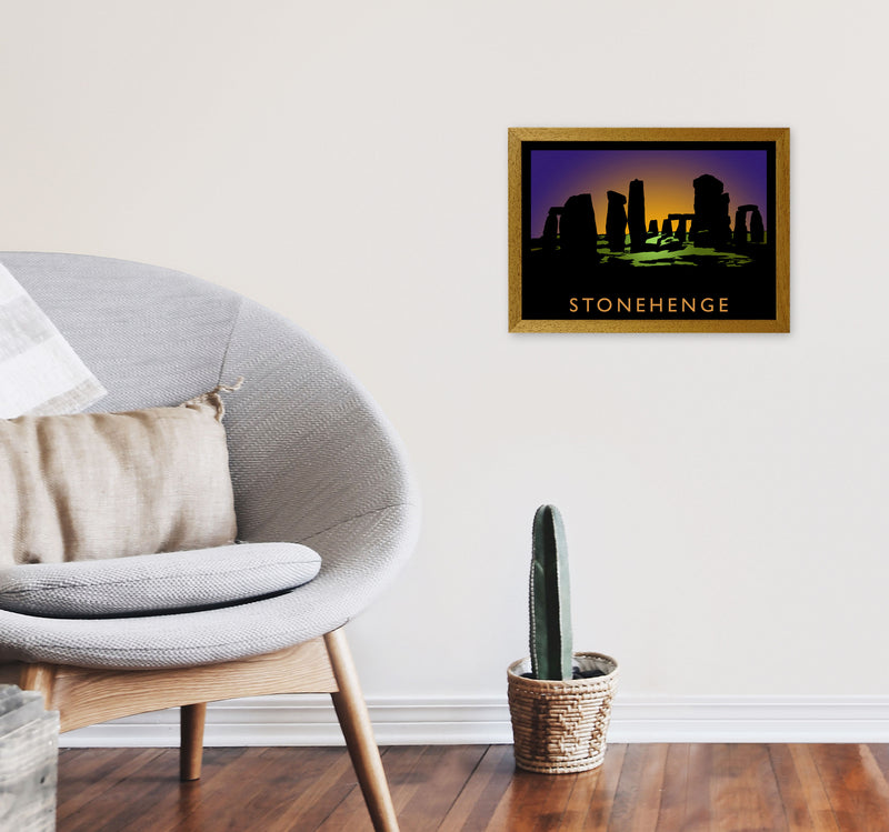 Stonehenge Art Print by Richard O'Neill A3 Print Only