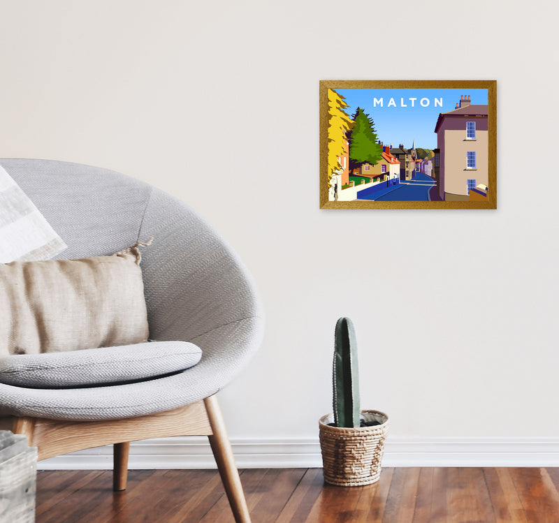 Malton Framed Digital Art Print by Richard O'Neill A3 Print Only