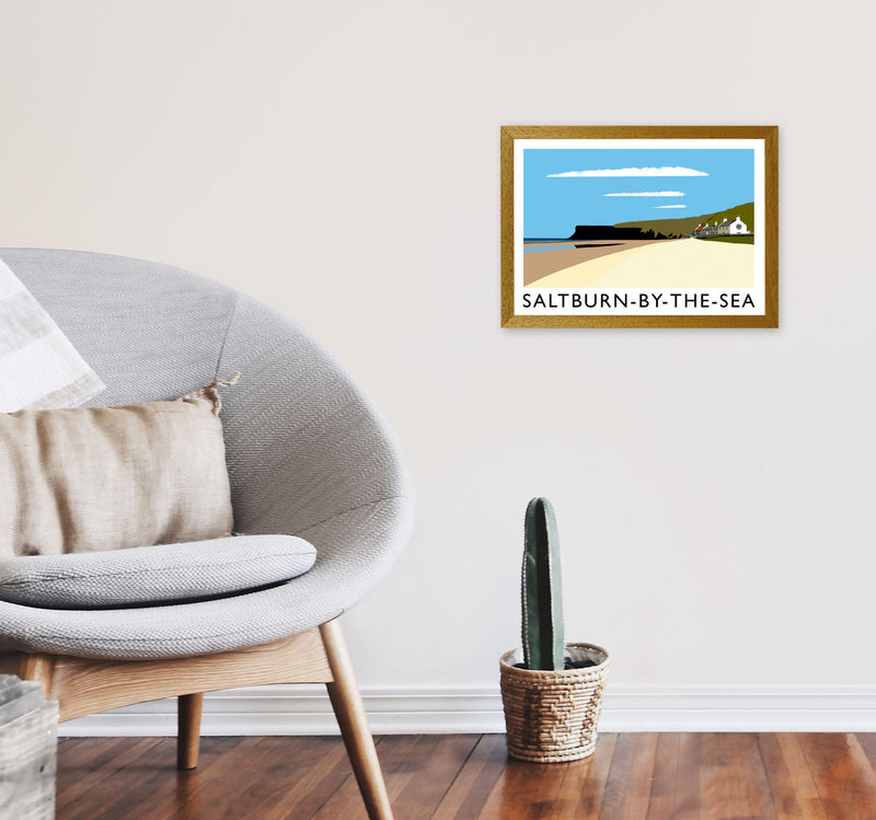 Saltburn-by-the-sea by Richard O'Neill A3 Print Only