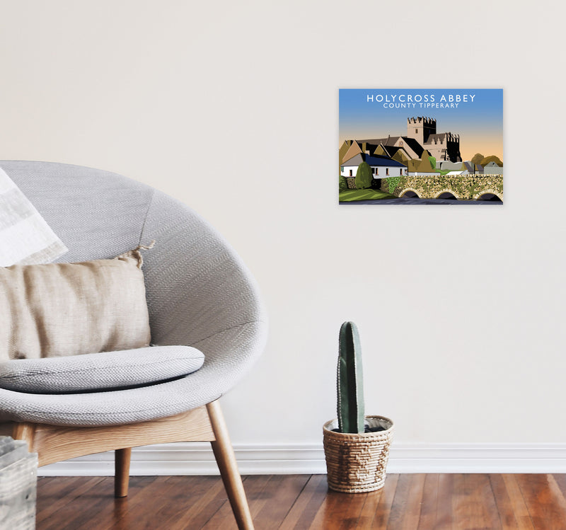 Holycross Abbey by Richard O'Neill A3 Black Frame